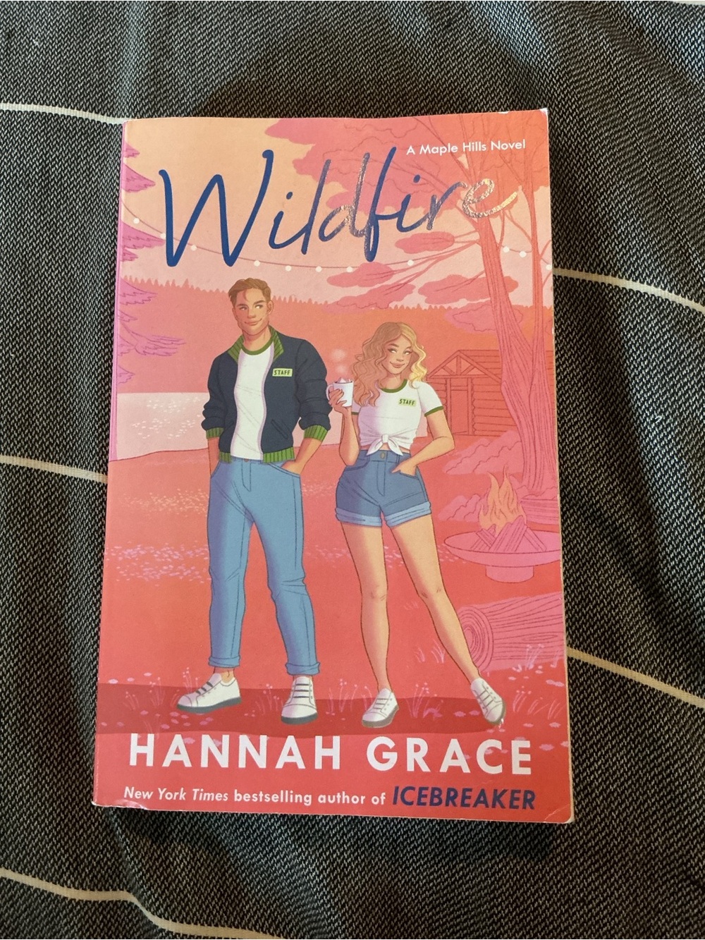 Wildfire by Hannah Grace — Pink Illustrated Paperback